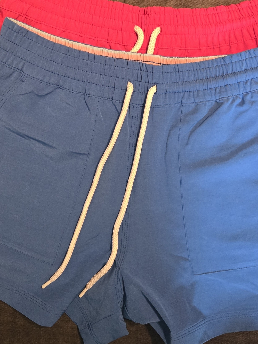 Faherty Athletic Shorts RED&BLUE Like New